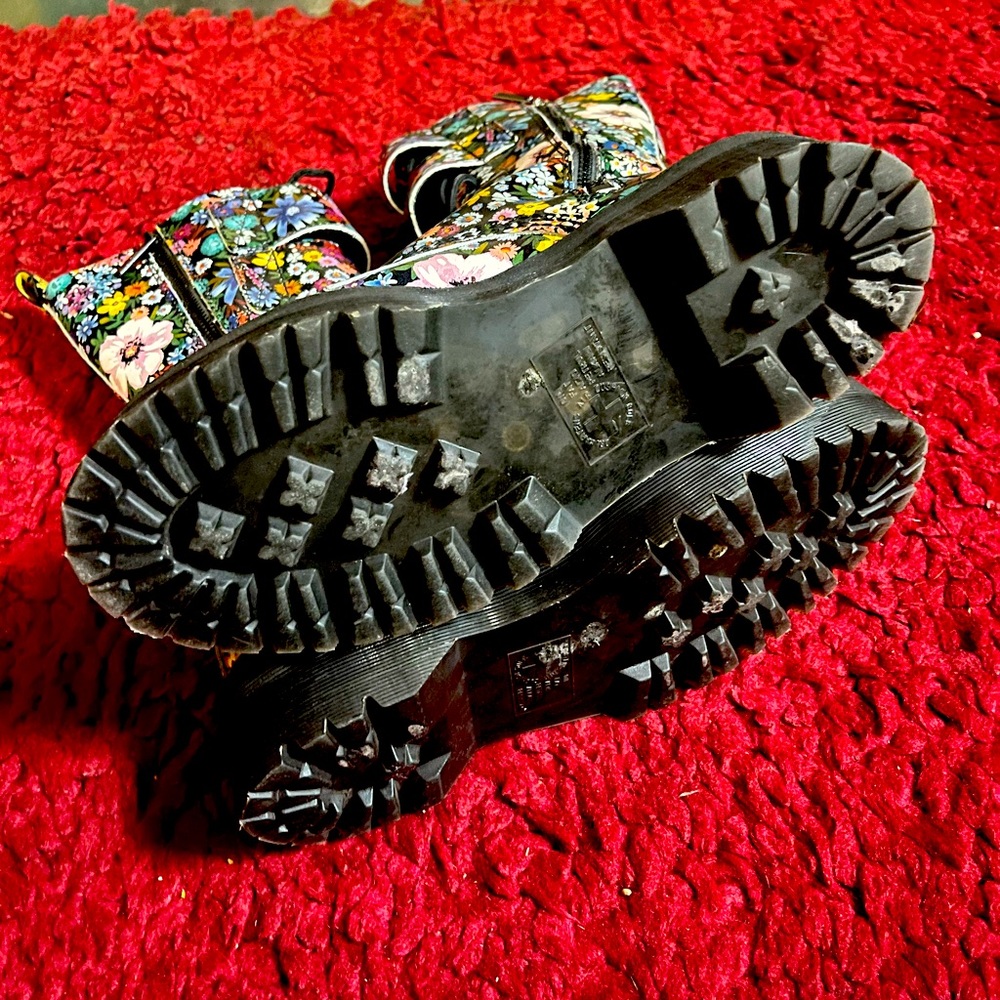 RARE Dr. Marten’s Jagger Wonderlust floral print 41/US9. - Picture 5 of 6